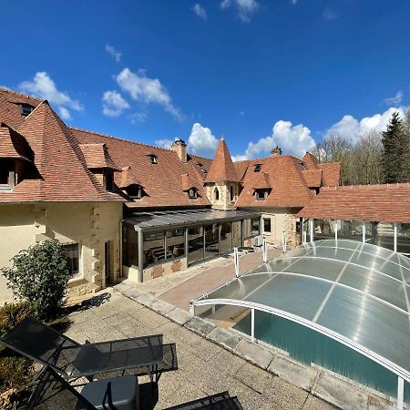 Le Prieure Des Fontaines Les Preaux Exterior foto