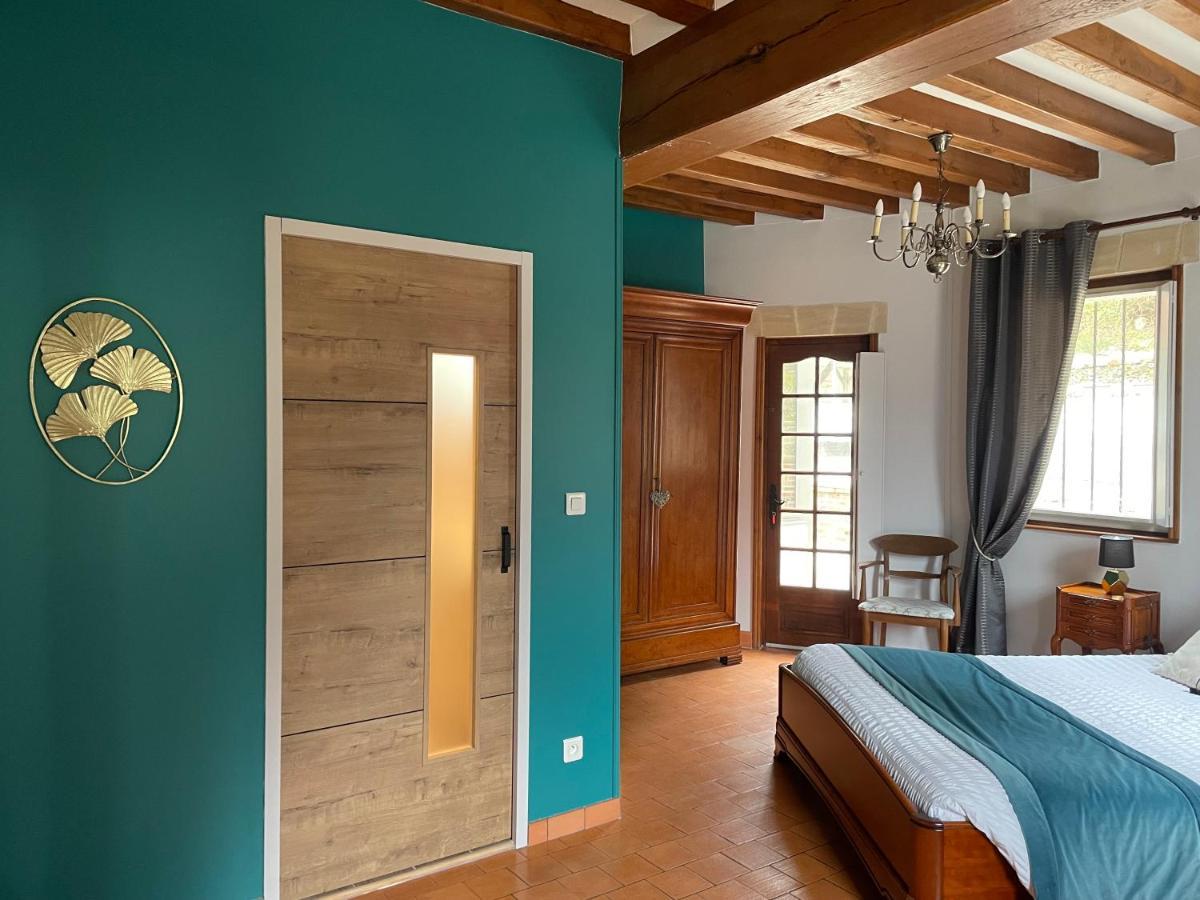 Le Prieure Des Fontaines Les Preaux Exterior foto